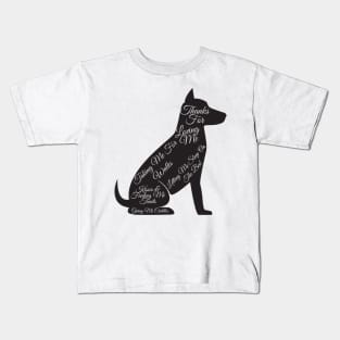 Dog Owner Kids T-Shirt